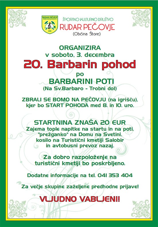 20. Barbarin pohod